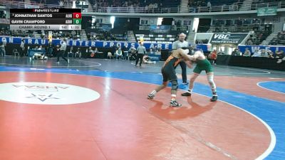 1A-4A 132 Champ. Round 1 - Gavin Crawford, Ashville vs Johnathan Santos, Alexandria HS