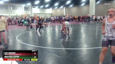 190 lbs Semis & 1st Wrestleback (8 Team) - Maxim Hamm, Terre Haute South Red vs John Gleason, Anchor Wrestling