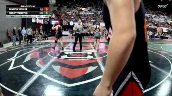 A - 215 lbs Cons. Round 2 - Tannon Weller, Frenchtown vs Brody Vandyke, Laurel