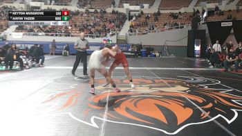 140-D4 Cons. Round 3 - Justin Yazzie, Monument Valley High School vs Keyton Musgrove, St. Johns High School