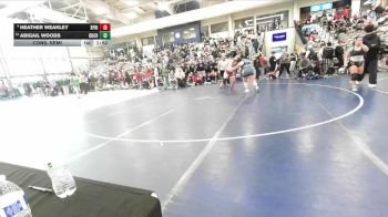 190 lbs Cons. Semi - Abigail Woods, Duchesne vs Heather Weakley, Springville