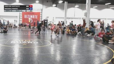 125 lbs 3rd Place - Kaelynn Hartsock, Emprye Wrestling - GK12E vs Miranda Pineiro, Razor PinkWave - GK12E