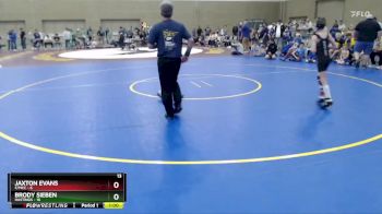65 lbs Semis (4 Team) - Luke Petersen, Hastings vs Jaxton Evans, F/MCC