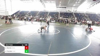 69 lbs Semifinal - Johnathan Bandy, Monster Garage vs Jake Forster, Fearless WC