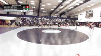 165 lbs Champ. Round 1 - Nicholas Menjivar, Greensboro vs Connor Hoefling, Gettysburg