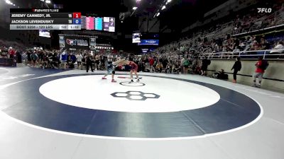 120 lbs Champ. Rd Of 128 - Jeremy Cannedy, Jr., VA vs Jackson Levendusky, TN