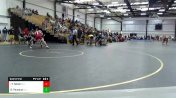 157 lbs Quarterfinal - Tyson Nisley, Wabash vs Breagan Pearson, West Liberty