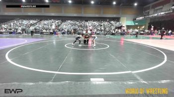 46 lbs Round Of 32 - Zeddicus Kreis, FLOW Academy vs Logan Le, Rancho Bernardo Wrestling Club (RBWC)