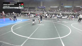 78 lbs Quarterfinal - Joshua Gustafson, Top Rank Hammers vs Xavier Ceh, Bear Cave WC