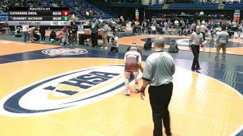 130 lbs Champ. Round 1 - Journey Jackson, Oak Lawn (Community) vs Catherine Diehl, West Chicago (Wheaton Academy)