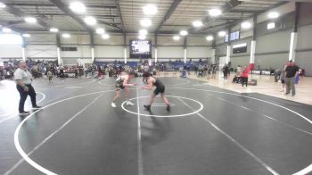130 lbs Round Of 32 - Conner Blazek, Grindhouse WC vs Cash Rogers, Montezuma Cortez