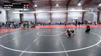 120 lbs Rr Rnd 2 - Chase Milan, Immortals 2 - HSBD vs Max Milia, Liberty - HSBD