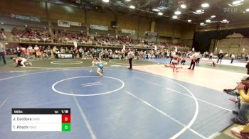 89 lbs Semifinal - Jax Cordova, Eads Jr Olympics vs Titus Pitsch, Fqwc