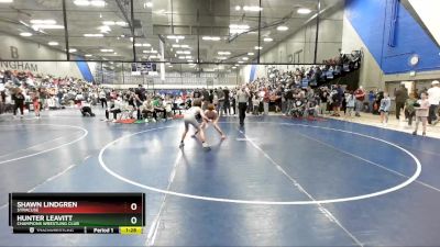 88 lbs Quarterfinal - Hunter Leavitt, Champions Wrestling Club vs Shawn Lindgren, Syracuse