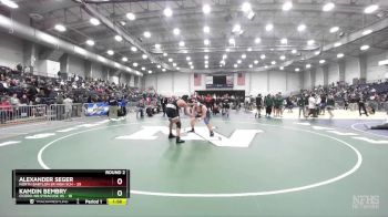 285 lbs Round 2 (3 Team) - Kamdin Bembry, Cicero-No.Syracuse HS vs Alexander Seger, North Babylon Sr High Sch