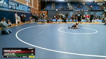 44-48 lbs Round 2 - Logan Cline, Empire Battle School vs Samuel Polkowske, Empire Battle School