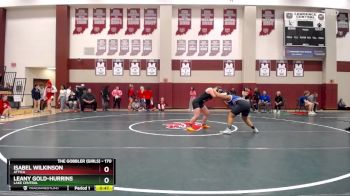 170 lbs Cons. Round 3 - Isabel Wilkinson, Attica vs Leany Gold-Hurrins, Lake Central