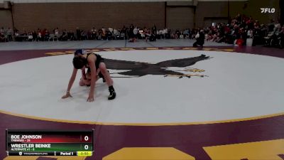 75 lbs Finals (2 Team) - Boe Johnson, TMBWWG vs Wrestler Beinke, Alternate #1