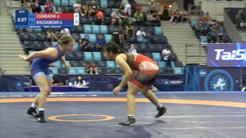 61 kg 1/4 Final - Ulmeken Esenbaeva, Uzbekistan vs Viktoriia Khusainova, Russia