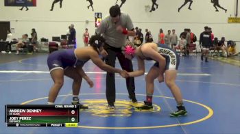 197 Freshman/Soph Cons. Round 2 - Andrew Denney, St. Clair vs Joey Perez, Defiance