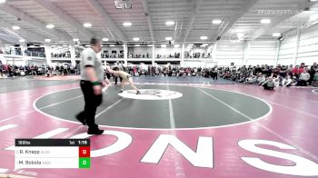 160 lbs Final - Rafael Knapp, Algonquin vs Michael Bobola, Xaverian