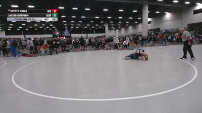 132 lbs Cons. Rd Of 32 - Wyatt Avila, Angry Fish Wrestling vs Jacob Sutphin, Alton Little Redbirds Wrestling Club