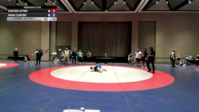 85 lbs Champ. Round 1 - Hunter Litten, GA vs Knox Carter, GA