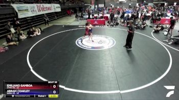 113 lbs Placement Matches (16 Team) - Emiliano Gamboa, KTWA-FR vs Abram Coakley, BAWA-FR