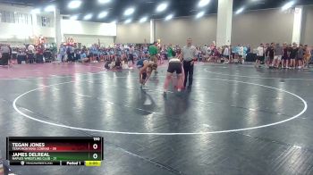 190 lbs Round 8 (10 Team) - James Delreal, Naples Wrestling Club vs Tegan Jones, Team Montana Conrad