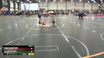 140 lbs Round 1 (6 Team) - Tyler Whitford, Buxton Intensity vs Tucker Roybal, Sanderson W.A.