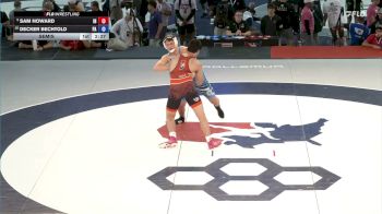 215 lbs Semis - Sam Howard, Indiana vs Decker Bechtold, Pennsylvania