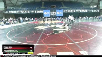 108 lbs Cons. Round 3 - Eedee Wheeler, Cashmere Wrestling Club vs Paige Day, Washington