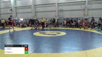 90-S lbs Round Of 32 - Jett Hines, WV vs Phoenix Peters, OH