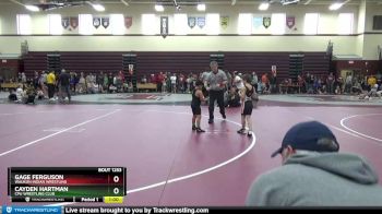 SPW-18 lbs Cons. Round 1 - Cayden Hartman, CPU Wrestling Club vs Gage Ferguson, Waukon Indian Wrestling