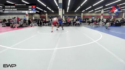 165 lbs Quarterfinal - Kaleb Soto, Alamo City Wrestling Club vs Braylan King, Northside Amarillo Wrestling Club