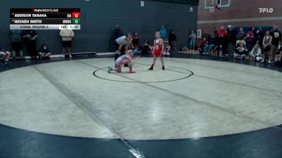 67 lbs Cons. Round 2 - Addison Tanaka, Idaho vs Nevaeh Smith, Mountain Man Wrestling Club