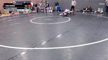 90 lbs Cons. Semi - Tytan Freeman, East Idaho Elite Wrestling Club vs Jude Zender, Team Real Life Wrestling