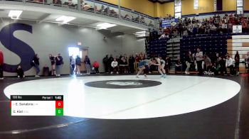 130 lbs. Champ. Round 2 - Emily Sanabria, Timberland vs Chase Kiel, Staley