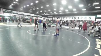 144 lbs Champ. Round 2 - Caleb Martinez, Sanger West vs Mathew Munoz, Tulare Union