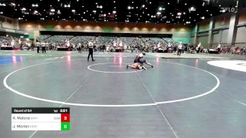 149 lbs Round Of 64 - Kolton Malone, Western Wyoming vs Jaxon Morlan, Eastern Oregon University