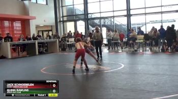 B-21 lbs Semifinal - Jack Schnoebelen, Husky Wrestling Club vs Quinn Rawlins, Jesup Mat Club