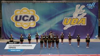East Mississippi Cheerleading - Vipers [2023 L4 Senior Day 1] 2023 UCA Jackson Classic