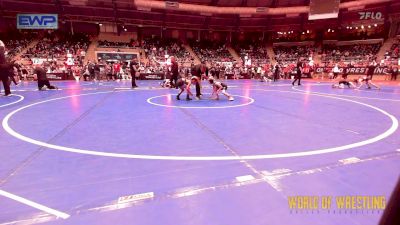 49 lbs Consi Of 4 - Colby Meyer, Sebolt Wrestling Academy vs David J Villa III, Southwest Stallions WC