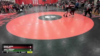 285 lbs Champ. Round 1 - Isaac Amoh, BOLINGBROOK vs Matt Medina, St. Charles (EAST)