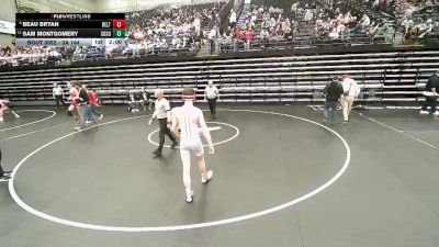 3A 144 lbs Champ. Round 1 - Sam Montgomery, South Summit vs Beau Bryan, Delta