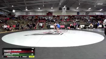 149 lbs Champ. Round 3 - Gabriel Onorato, Glenville State vs Maximos Stedeford, Montevallo