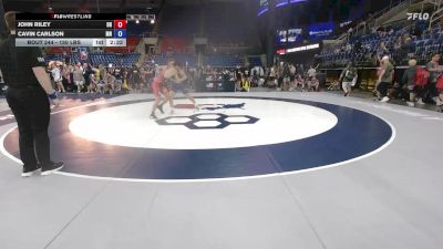 150 lbs Champ. Rd Of 128 - John Riley, OH vs Cavin Carlson, MN