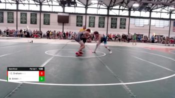 133-140 lbs Semifinal - Connor Graham, Metamora High School vs Brandon Green, PSF Wrestling Academy