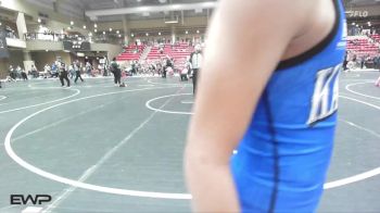 85 lbs Round 3 - Avery Hunt, Kansas Young Guns vs Carter Rex, OZ Trojan