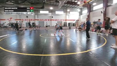 116 lbs Placement - Walker Martin, Steller Trained Thorn vs Gino Bozzi, Bethlehem Catholic